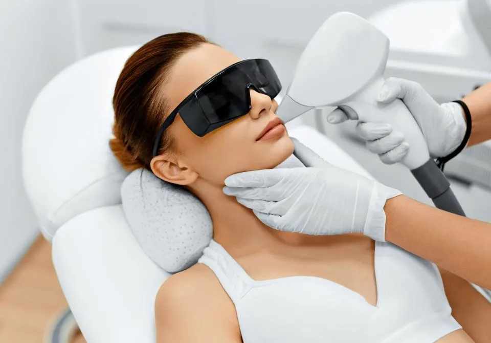 Face Care. Facial Laser Hair Removal. Epilation. Smooth Skin.